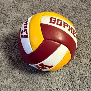 Minnesota Gophers 5” mini Baden Volleyball Maroon, Gold & White
